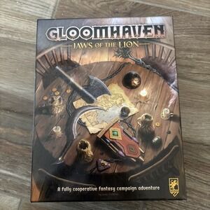 Cephalofair Gloomhaven: Jaws of The Lion Strategy‎ Board Game Opened, ? Complete